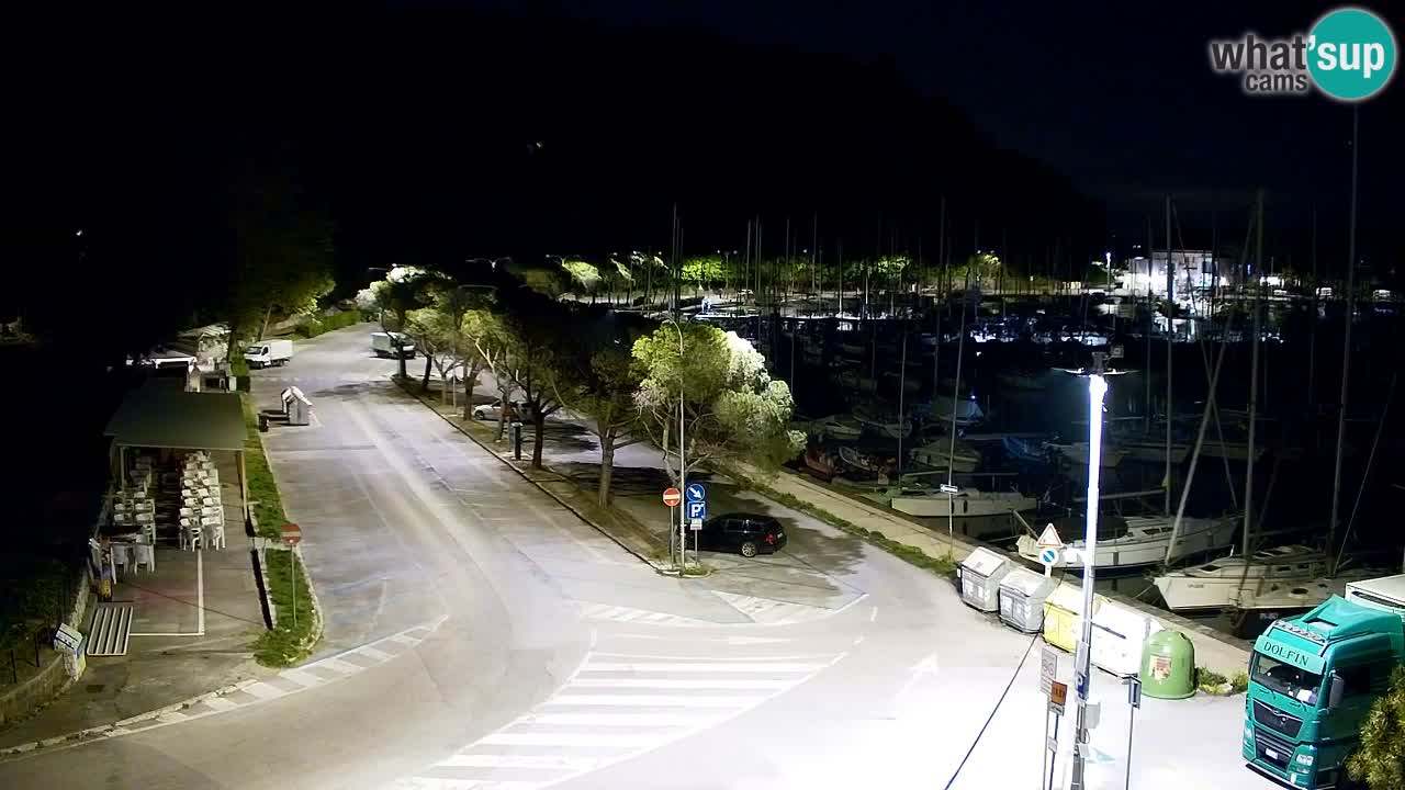 Webcam Sistiana – Vue sur la marina et la baie