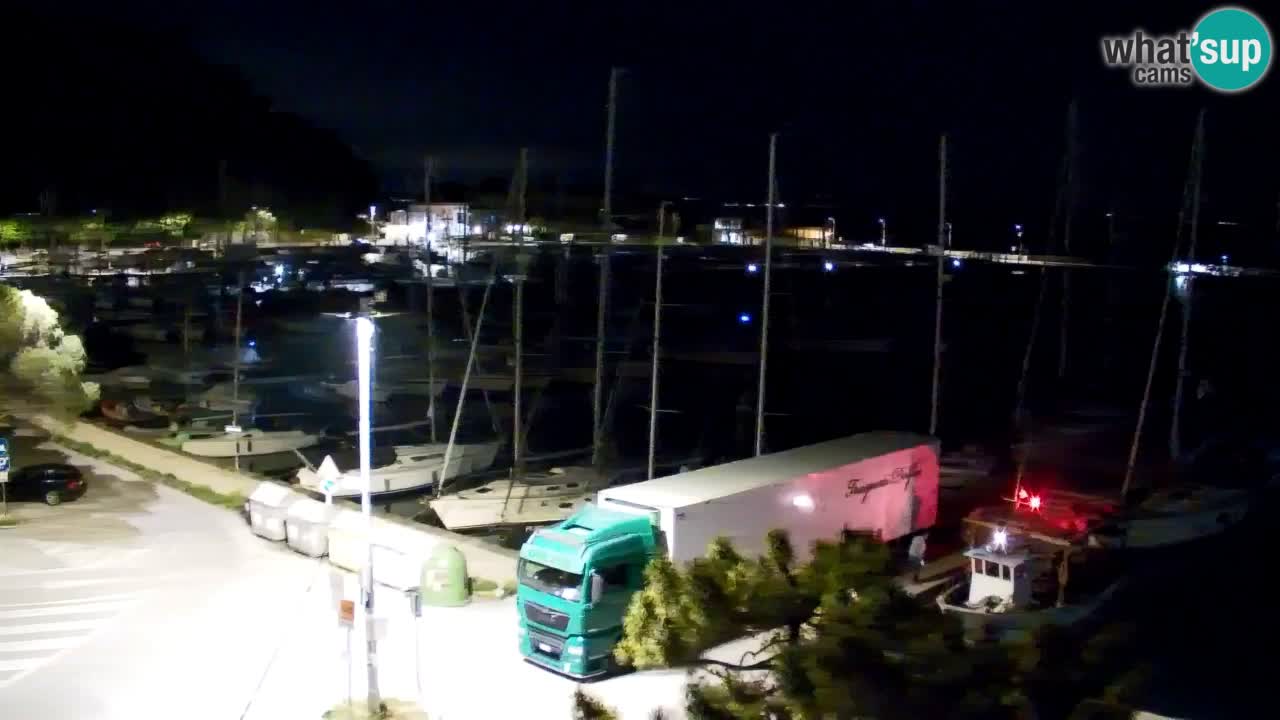 Webcam Sistiana – Blick auf Marina und Bucht