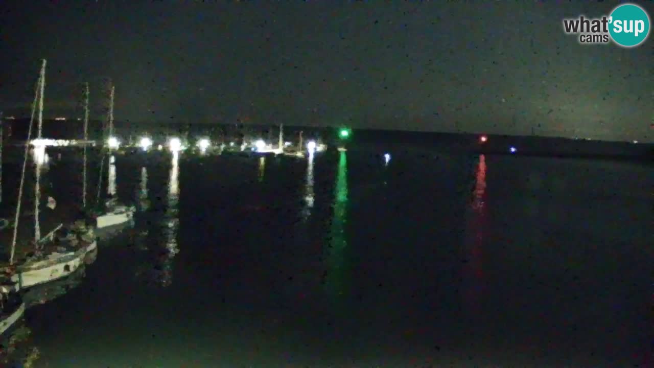 Webcam Sistiana – Vista sobre la marina y la bahía