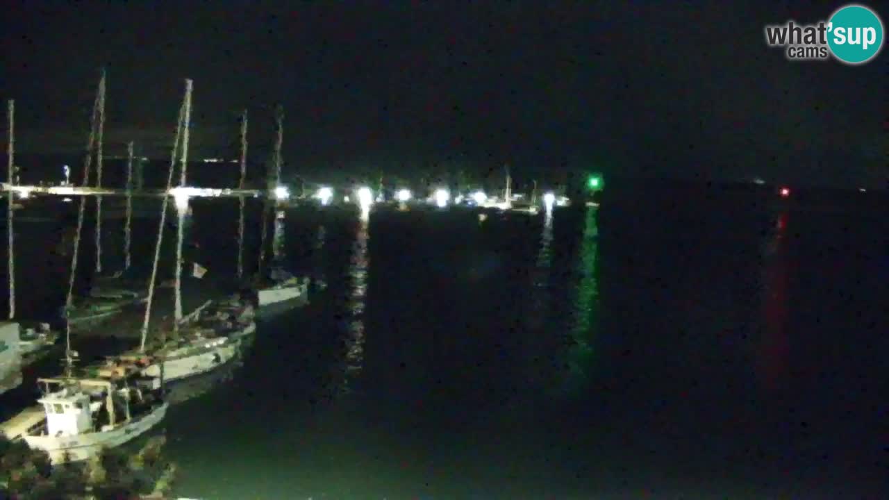 Webcam Sistiana – Vue sur la marina et la baie