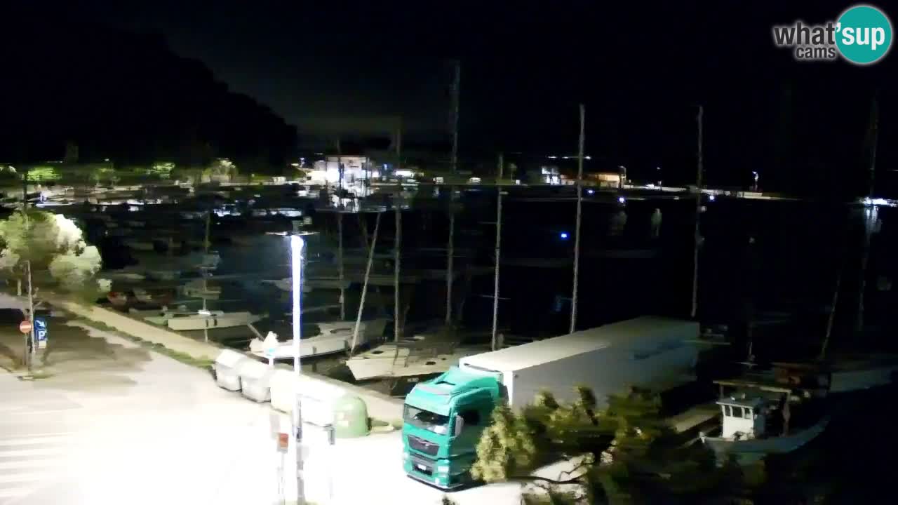 Webcam Sistiana – Vista sulla marina e sulla baia