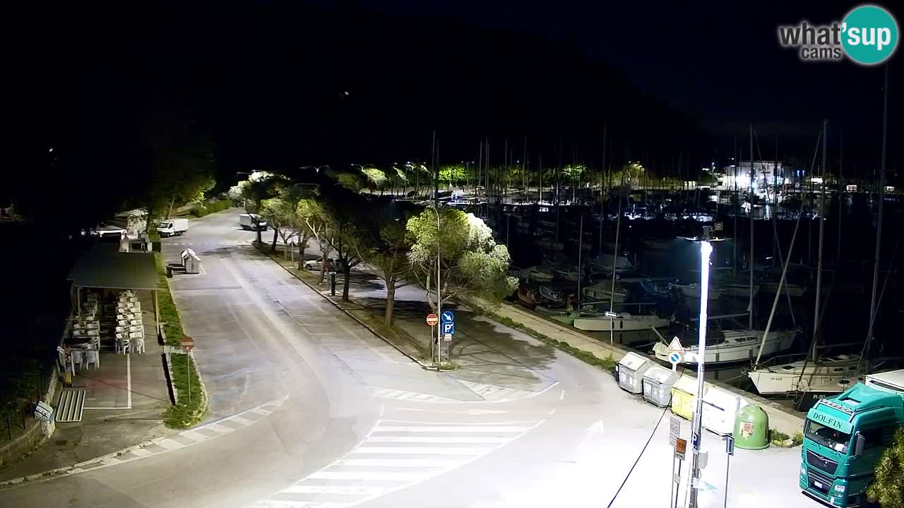 Webcam Sistiana – Vista sulla marina e sulla baia