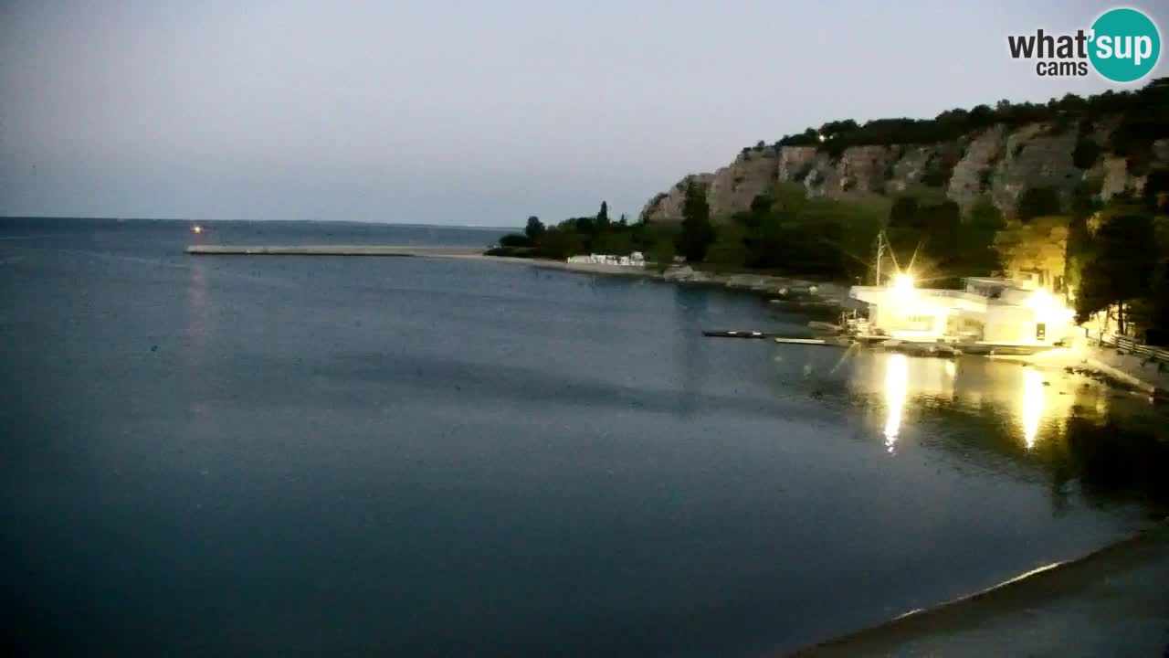 Webcam Sistiana – Blick auf Marina und Bucht