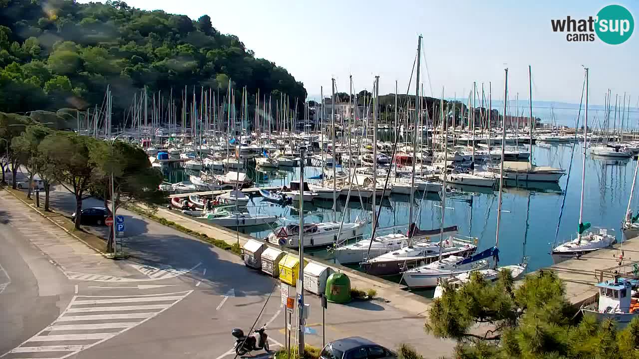 Webcam Sistiana – Vista sulla marina e sulla baia