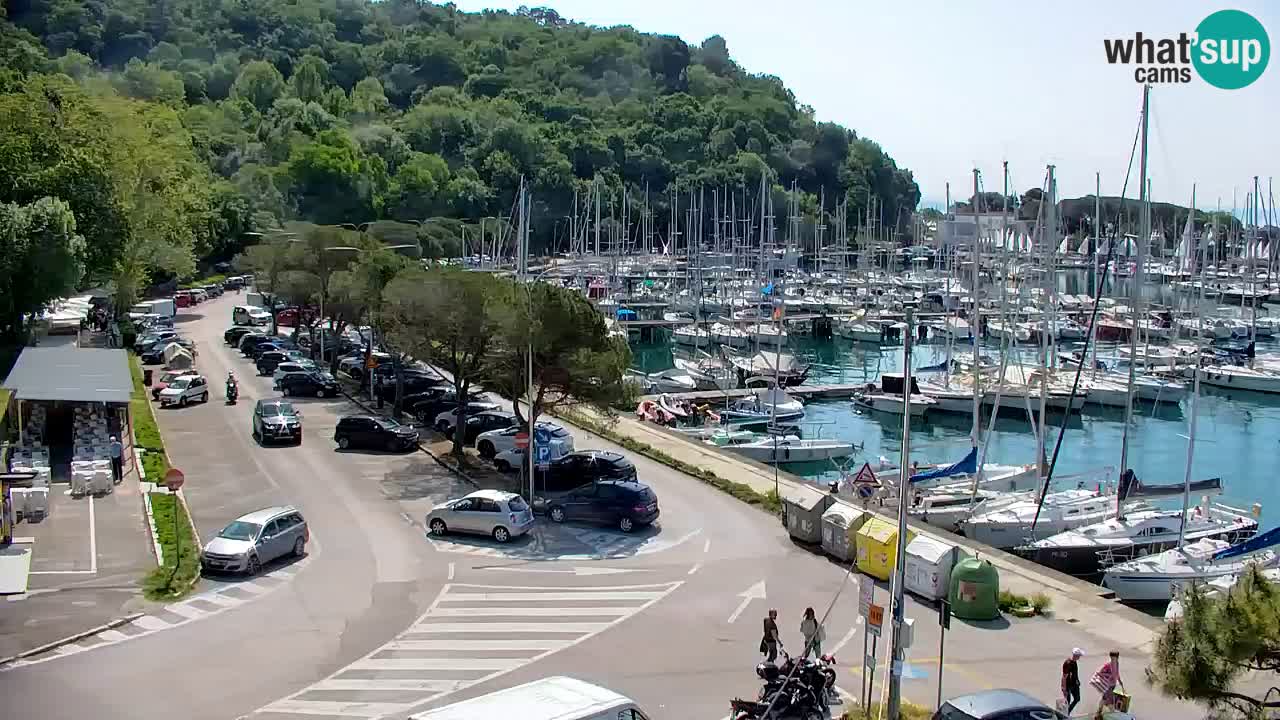 Webcam Sistiana – Vista sulla marina e sulla baia