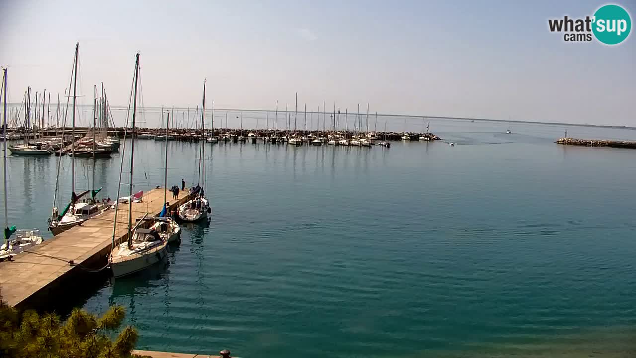 Webcam Sistiana – Vista sulla marina e sulla baia