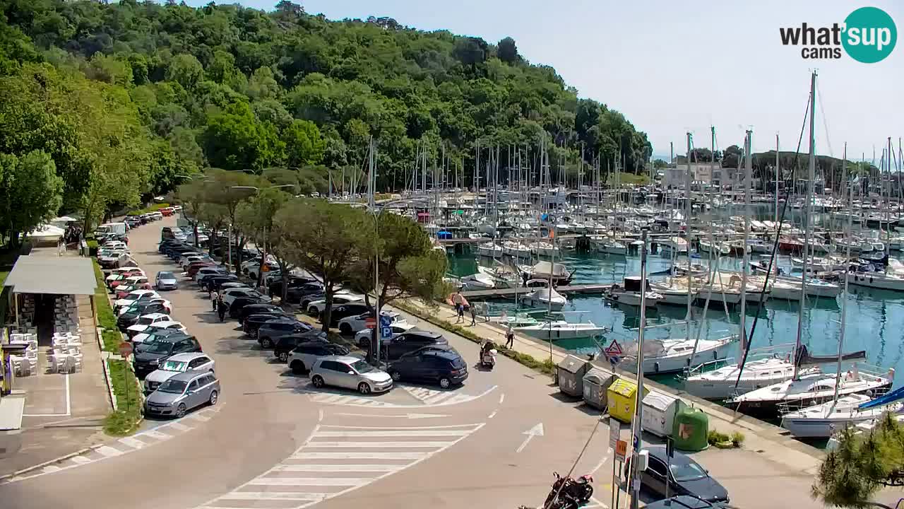 Webcam Sistiana – Blick auf Marina und Bucht