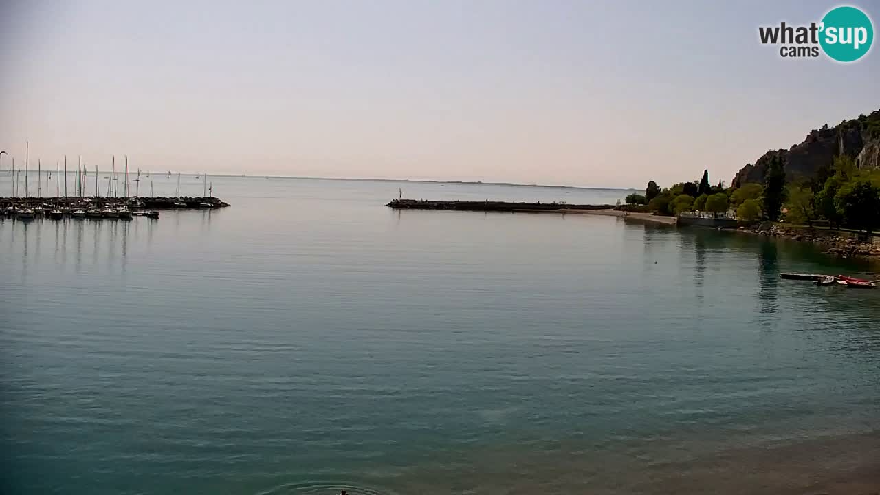 Webcam Sistiana – Vista sobre la marina y la bahía