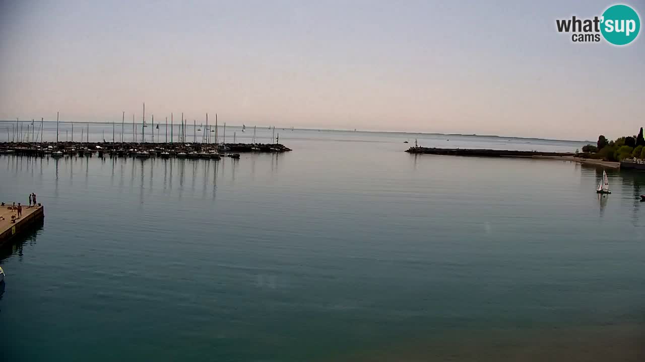 Webcam Sistiana – Blick auf Marina und Bucht