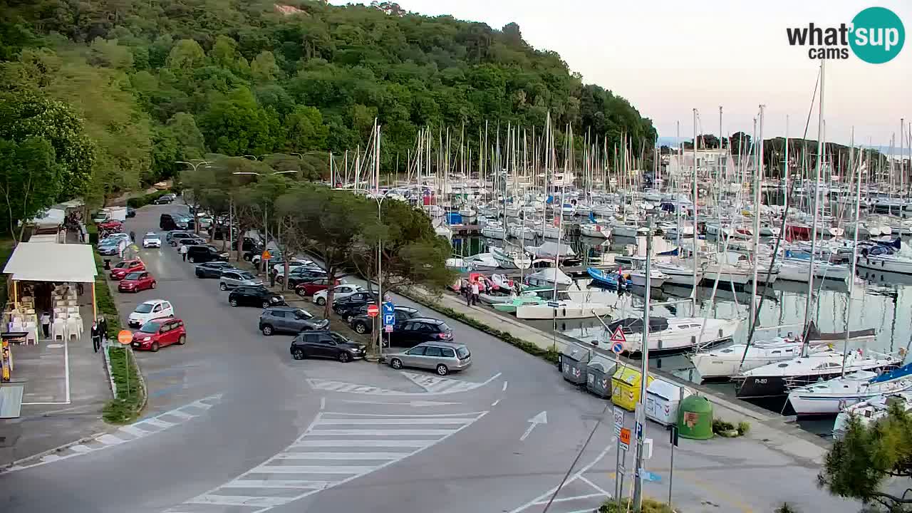 Webcam Sistiana – Vista sulla marina e sulla baia