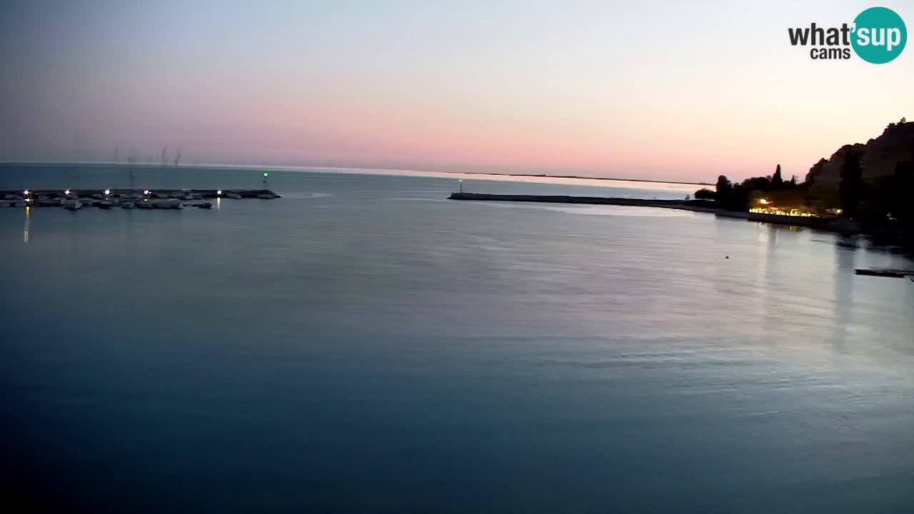 Webcam Sistiana – Vista sulla marina e sulla baia