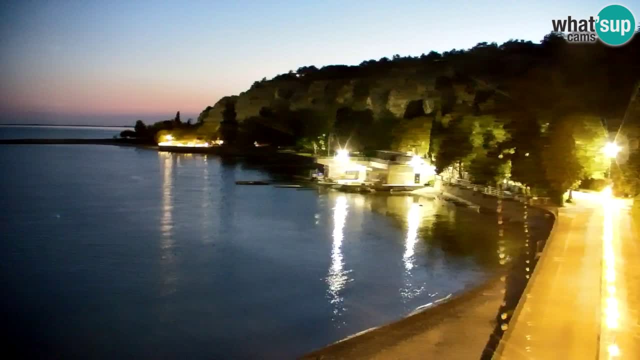 Webcam Sistiana – Vista sulla marina e sulla baia