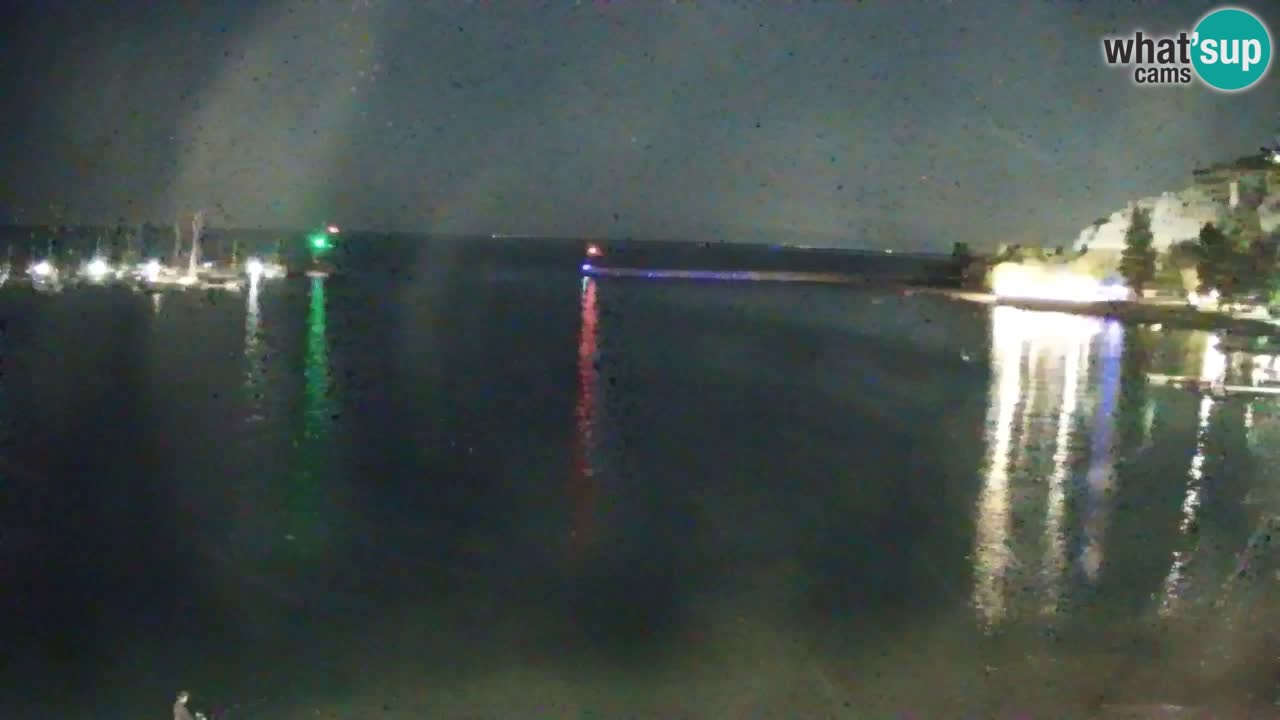 Webcam Sistiana – Vue sur la marina et la baie