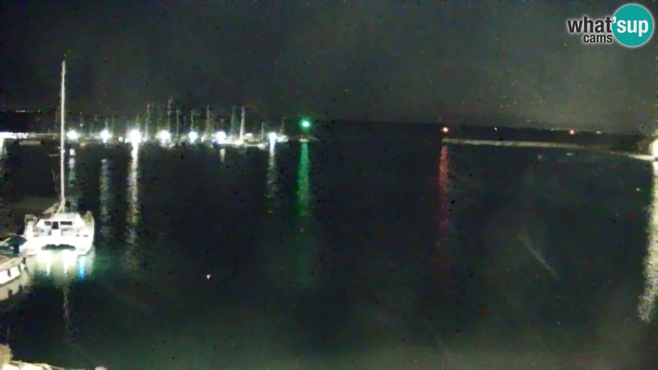 Webcam Sistiana – Vista sobre la marina y la bahía