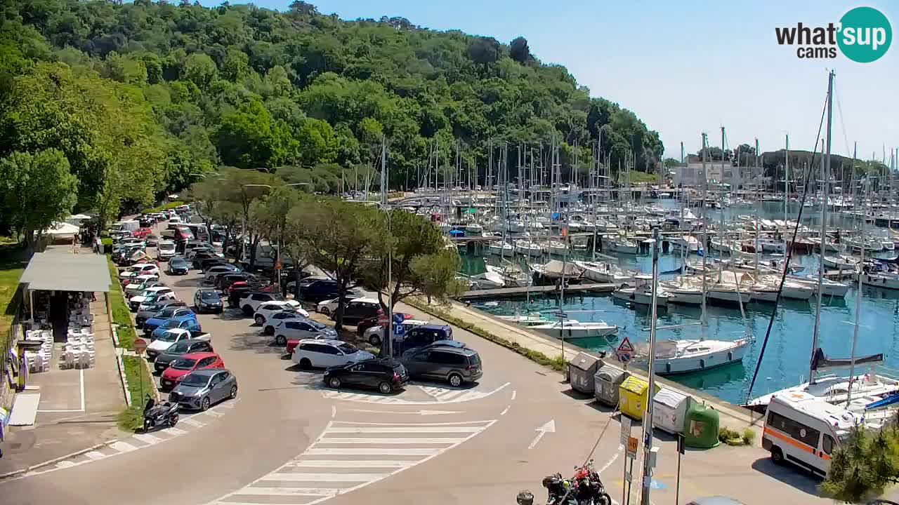 Webcam Sistiana – Vista sulla marina e sulla baia
