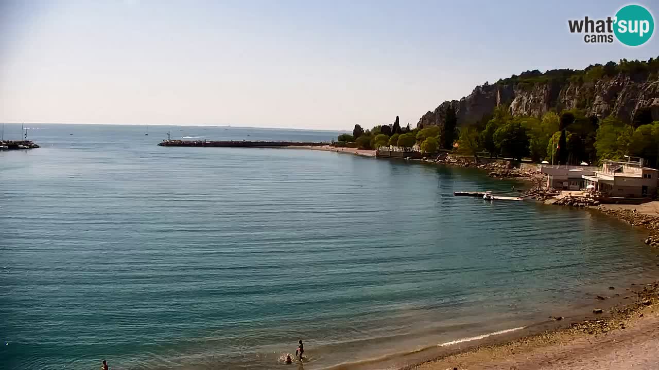 Webcam Sistiana – Blick auf Marina und Bucht