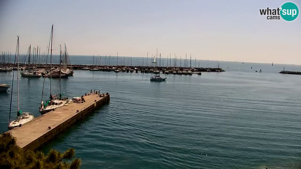 Webcam Sistiana – Blick auf Marina und Bucht