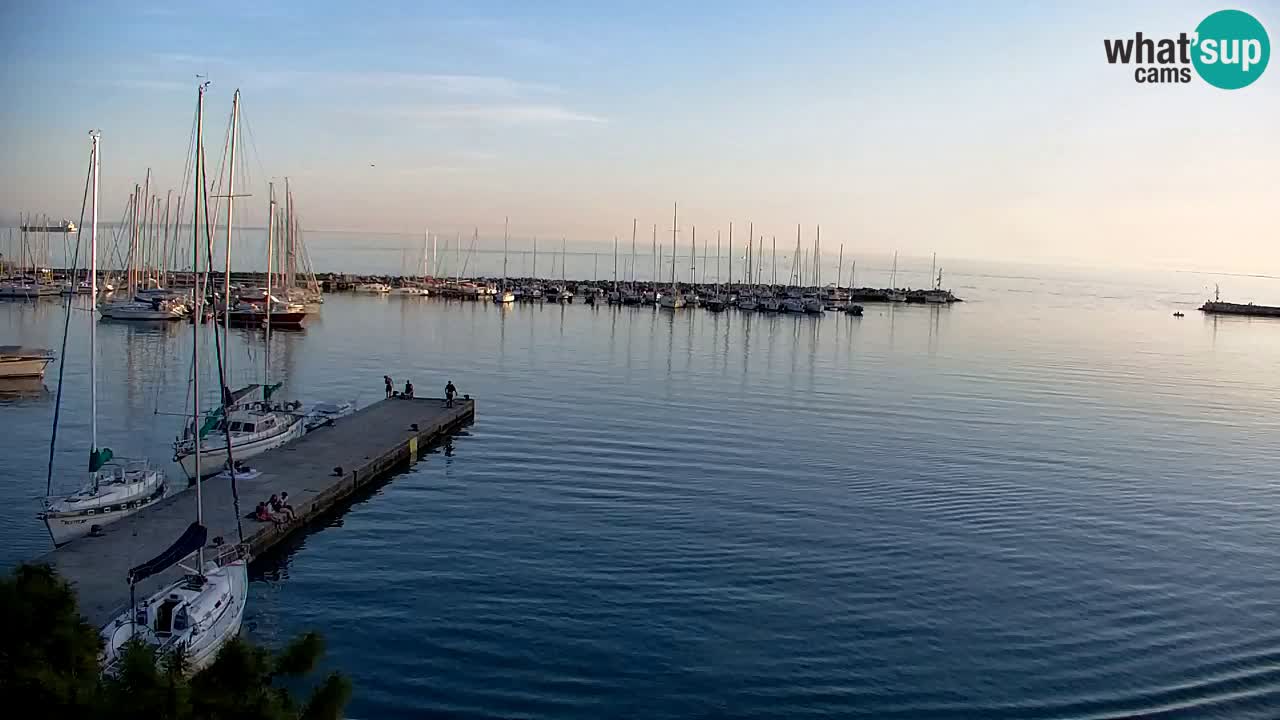 Webcam Sistiana – Vista sulla marina e sulla baia