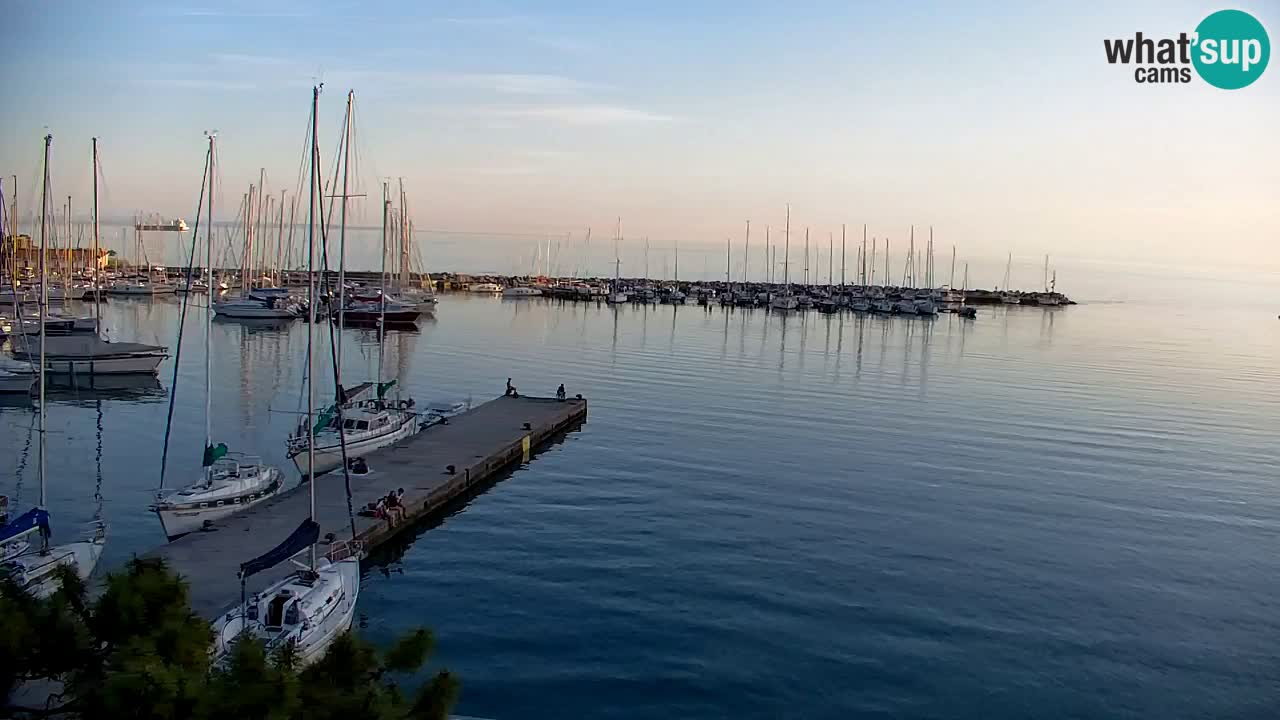 Webcam Sistiana – Vista sulla marina e sulla baia