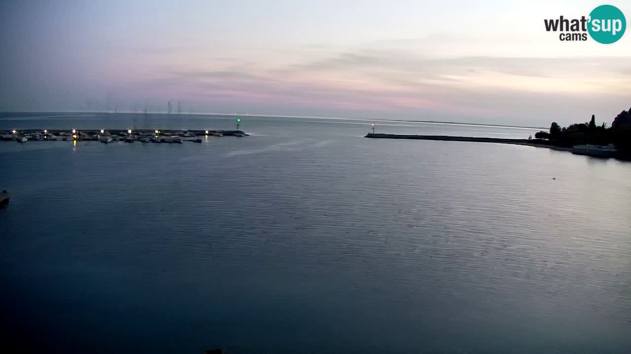 Webcam Sistiana – Blick auf Marina und Bucht