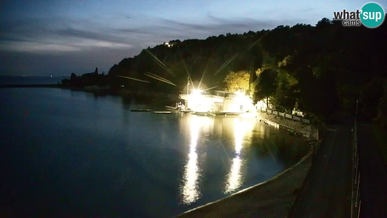 Webcam Sistiana – Vista sulla marina e sulla baia