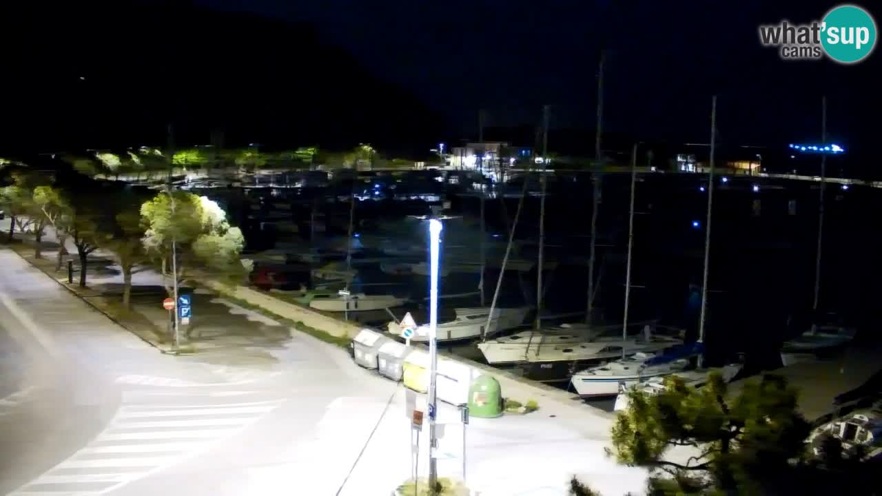 Webcam Sistiana – Vue sur la marina et la baie