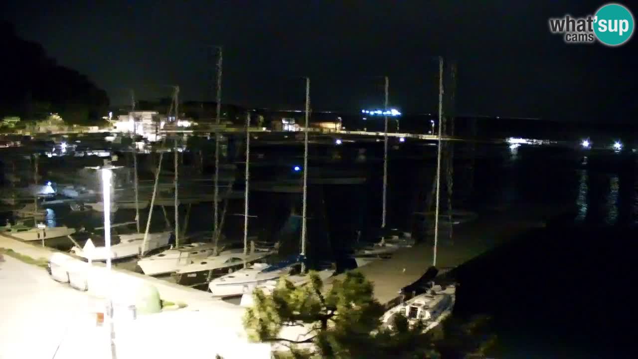 Webcam Sistiana – Vue sur la marina et la baie