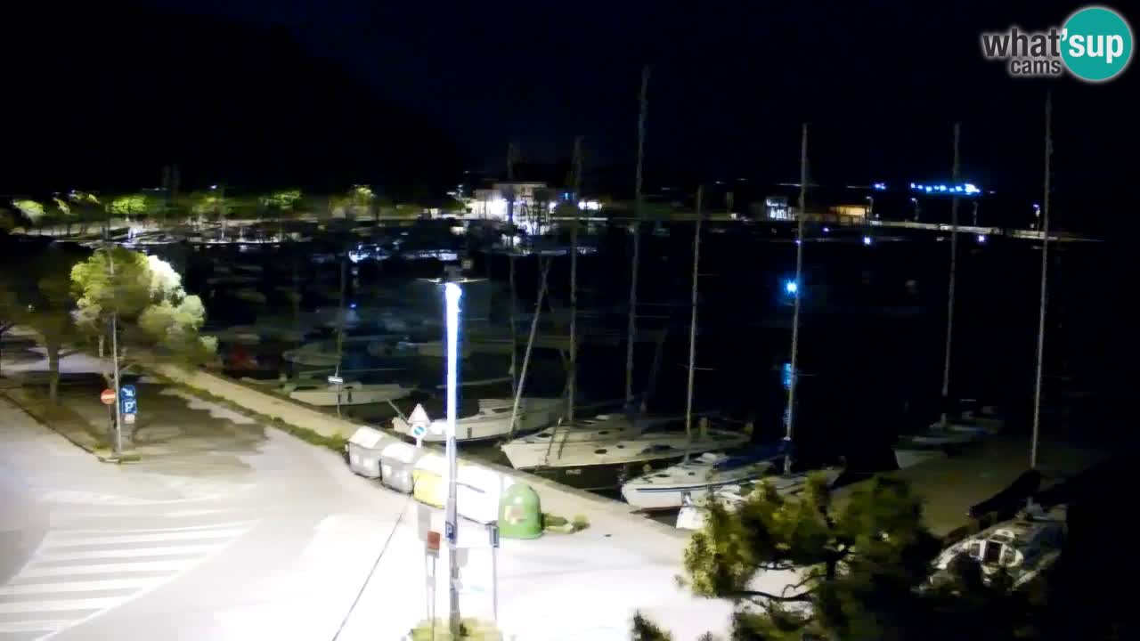 Webcam Sistiana – Pogled na marinu i zaljev