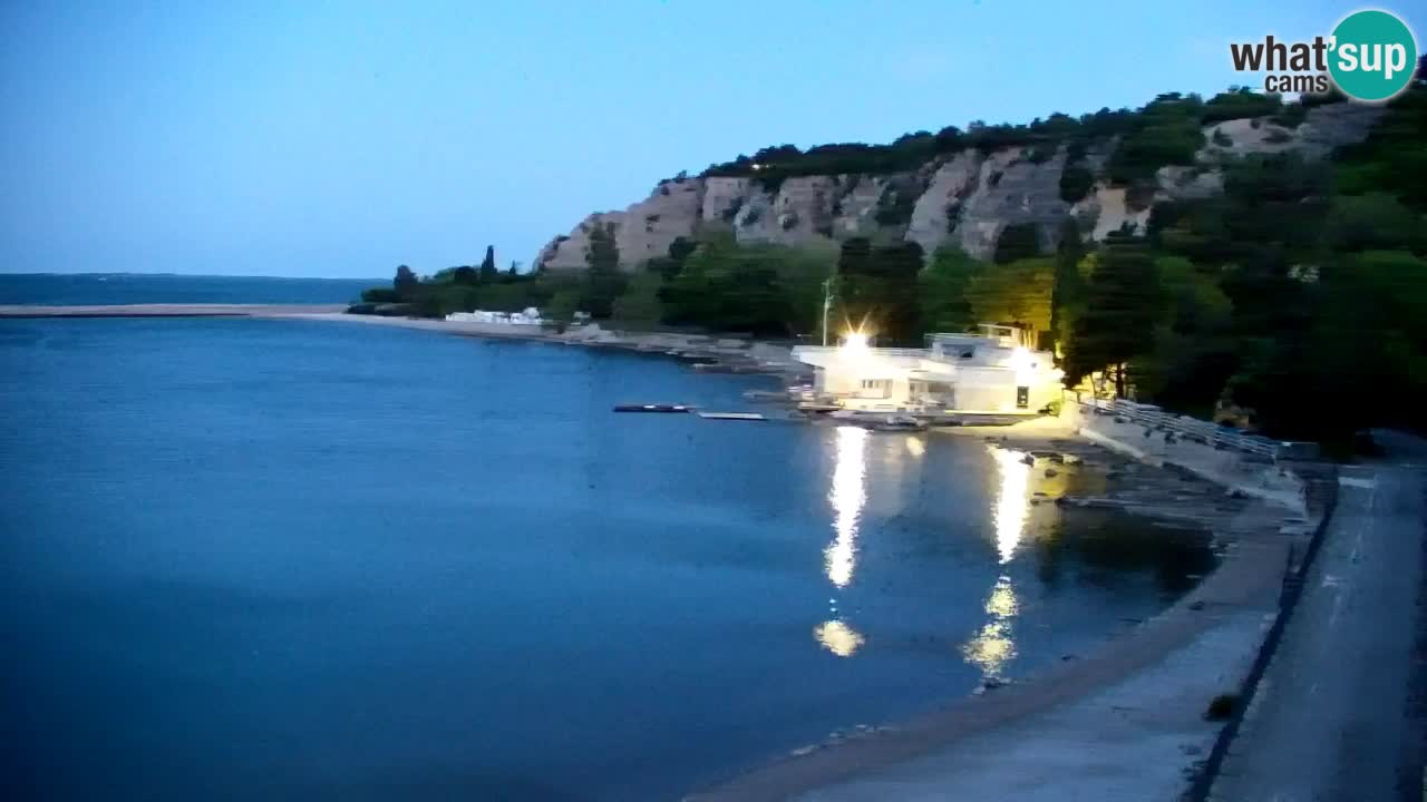 Webcam Sistiana – Blick auf Marina und Bucht