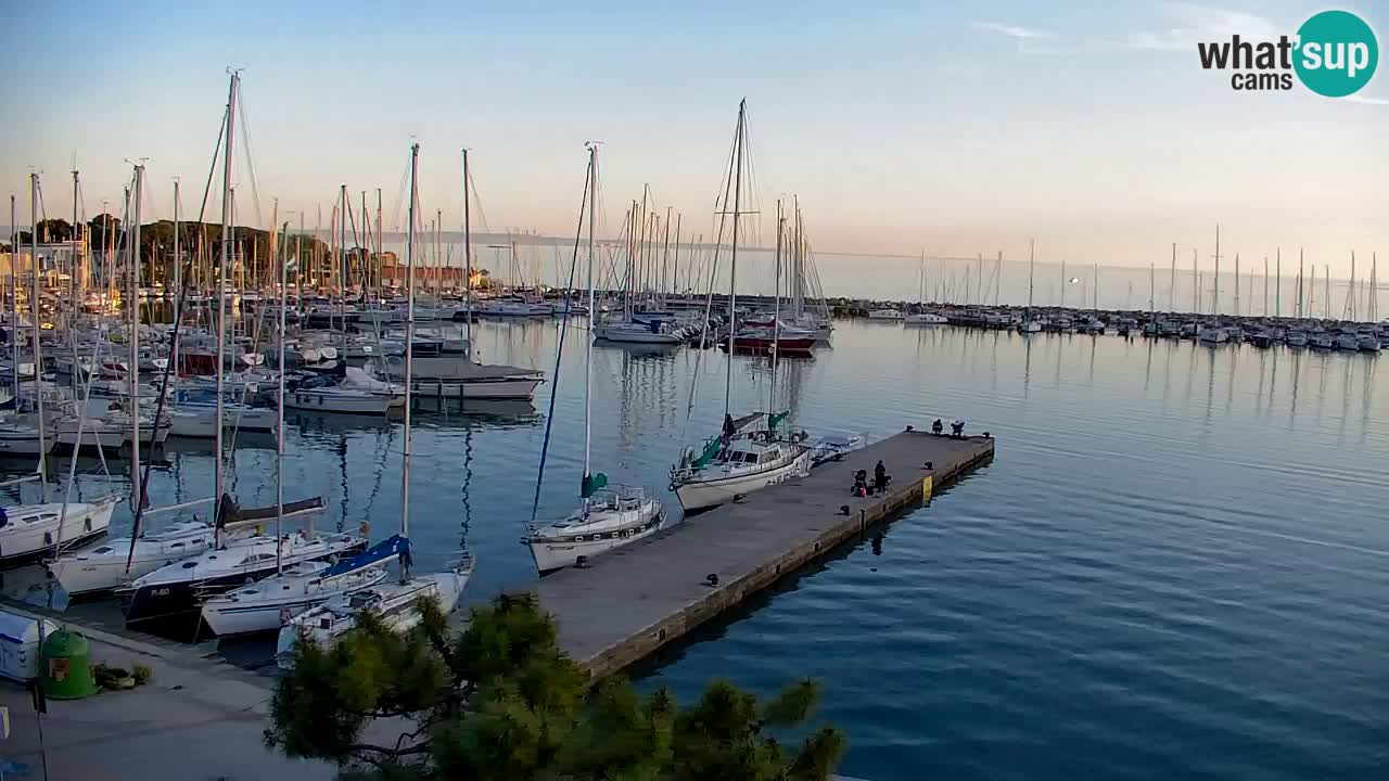 Webcam Sistiana – Blick auf Marina und Bucht