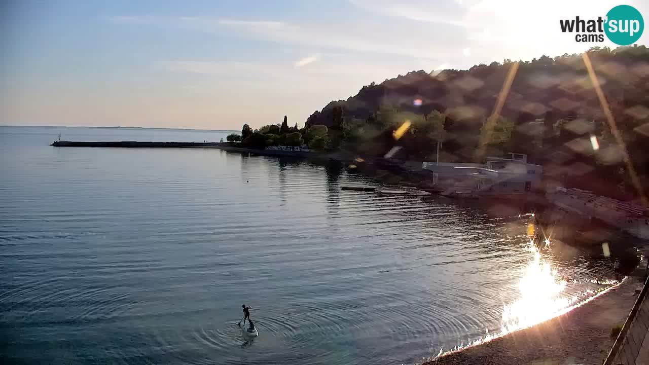 Webcam Sistiana – Blick auf Marina und Bucht