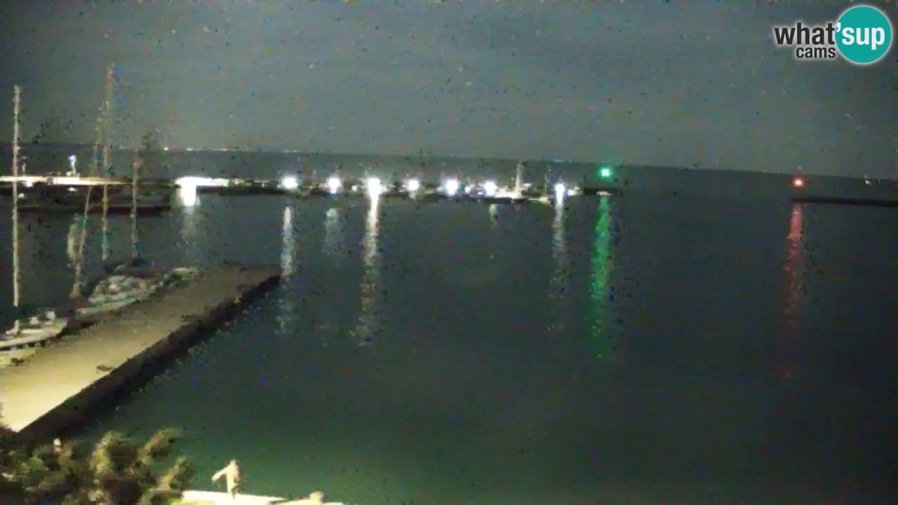 Webcam Sistiana – Pogled na marinu i zaljev