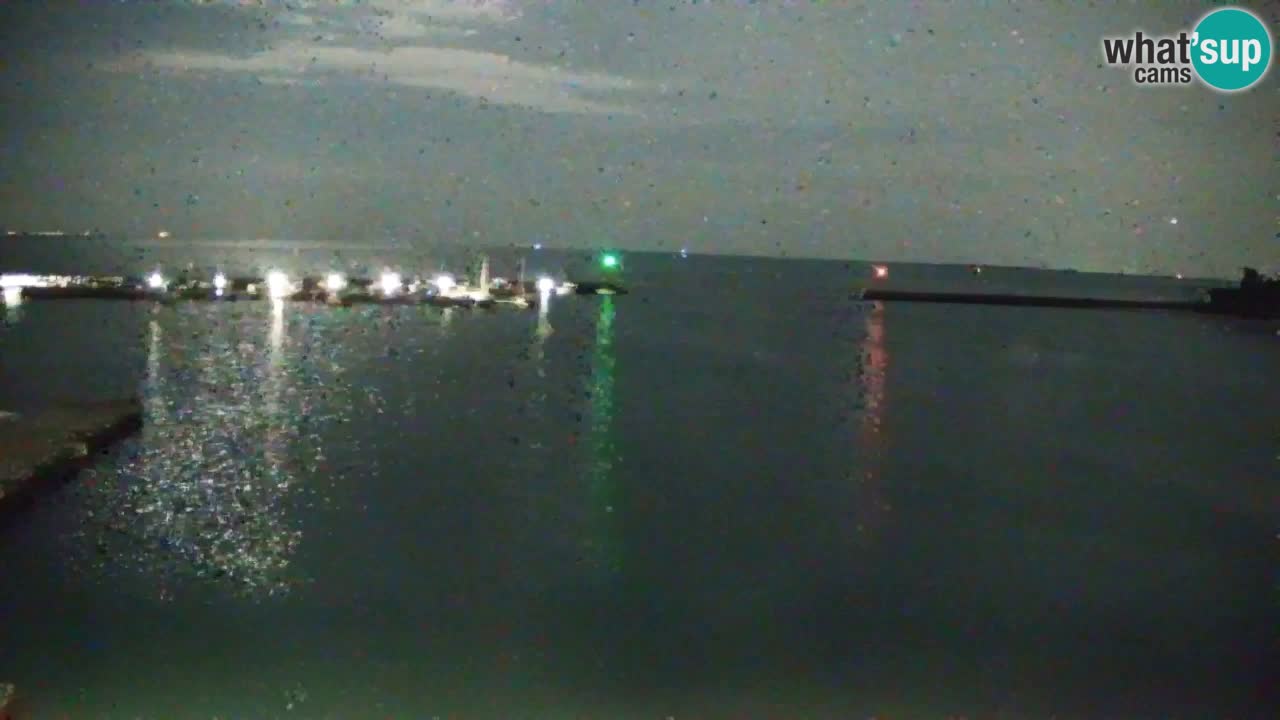 Webcam Sistiana – Vue sur la marina et la baie