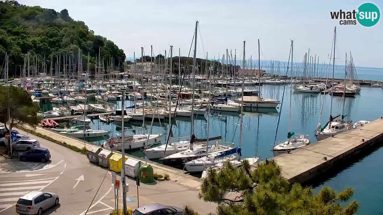 Webcam Sistiana – Blick auf Marina und Bucht