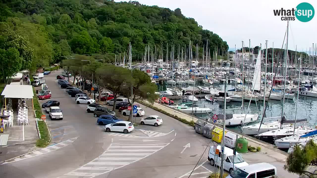 Webcam Sistiana – Vista sobre la marina y la bahía