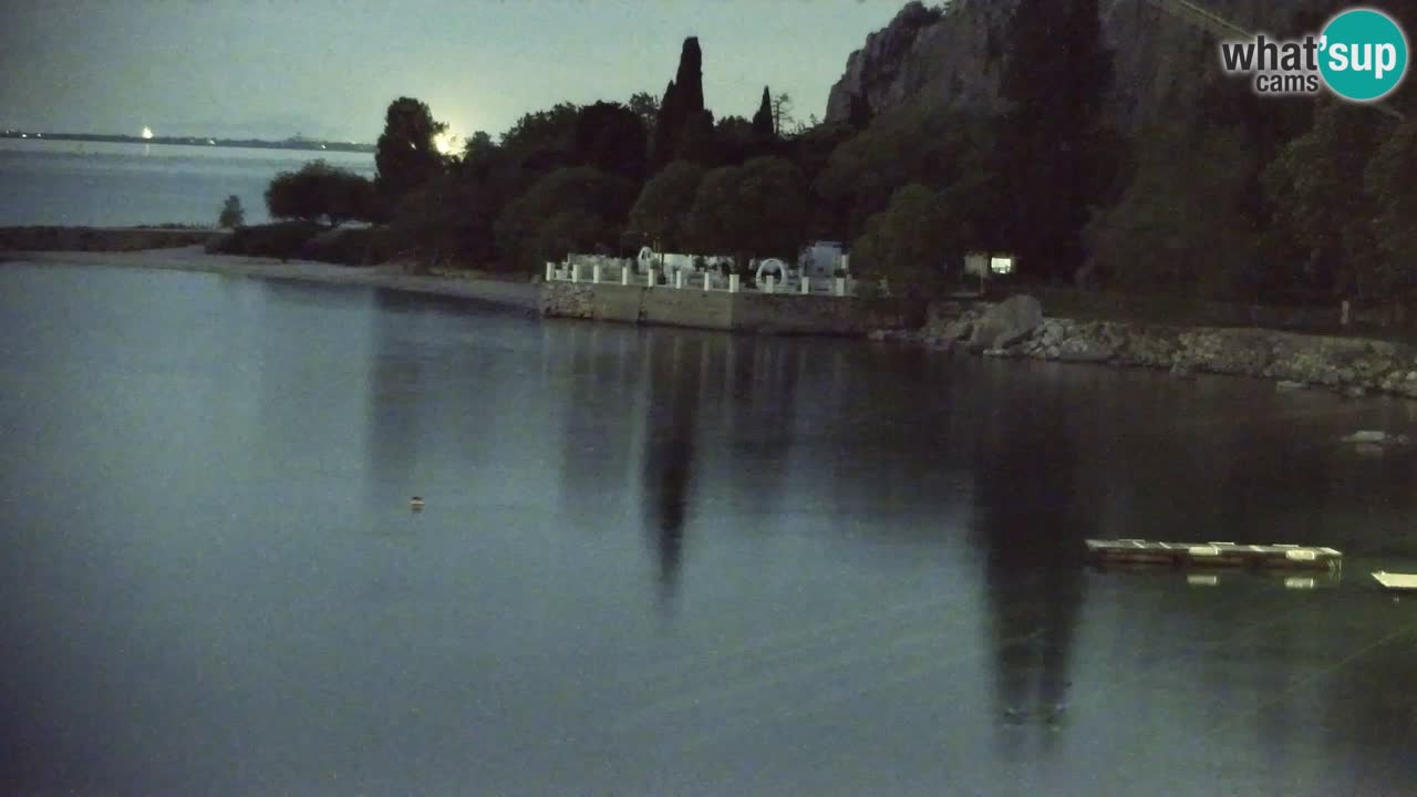 Spletna kamera Sesljan (Sistiana) – Pogled na marino in zaliv