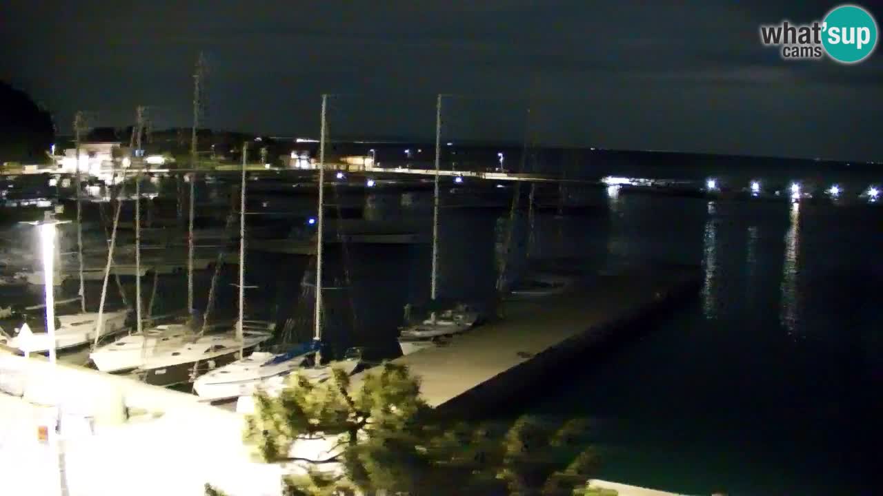 Webcam Sistiana – Blick auf Marina und Bucht