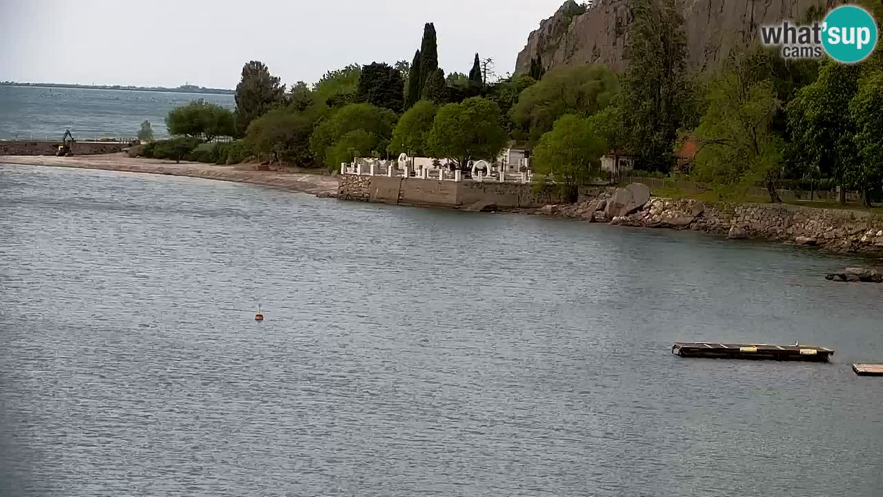 Webcam Sistiana – Vista sulla marina e sulla baia