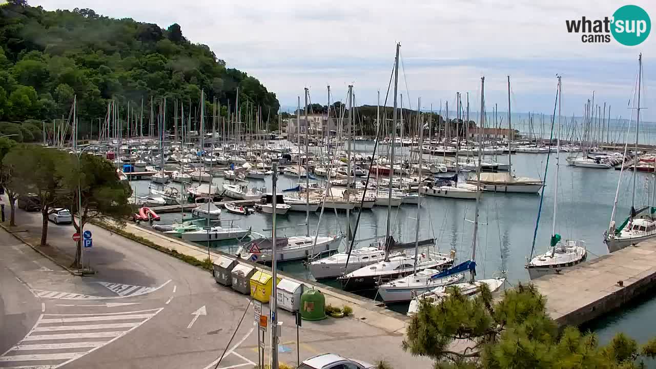 Webcam Sistiana – Blick auf Marina und Bucht