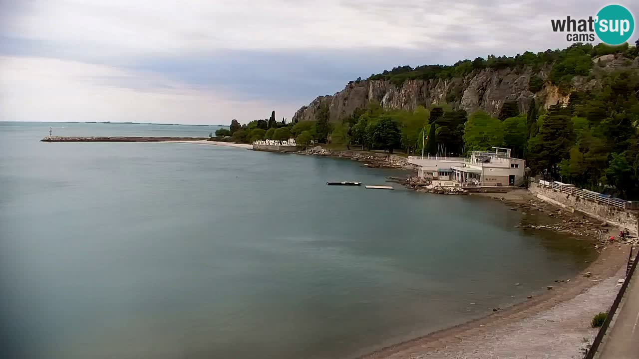 Webcam Sistiana – Blick auf Marina und Bucht