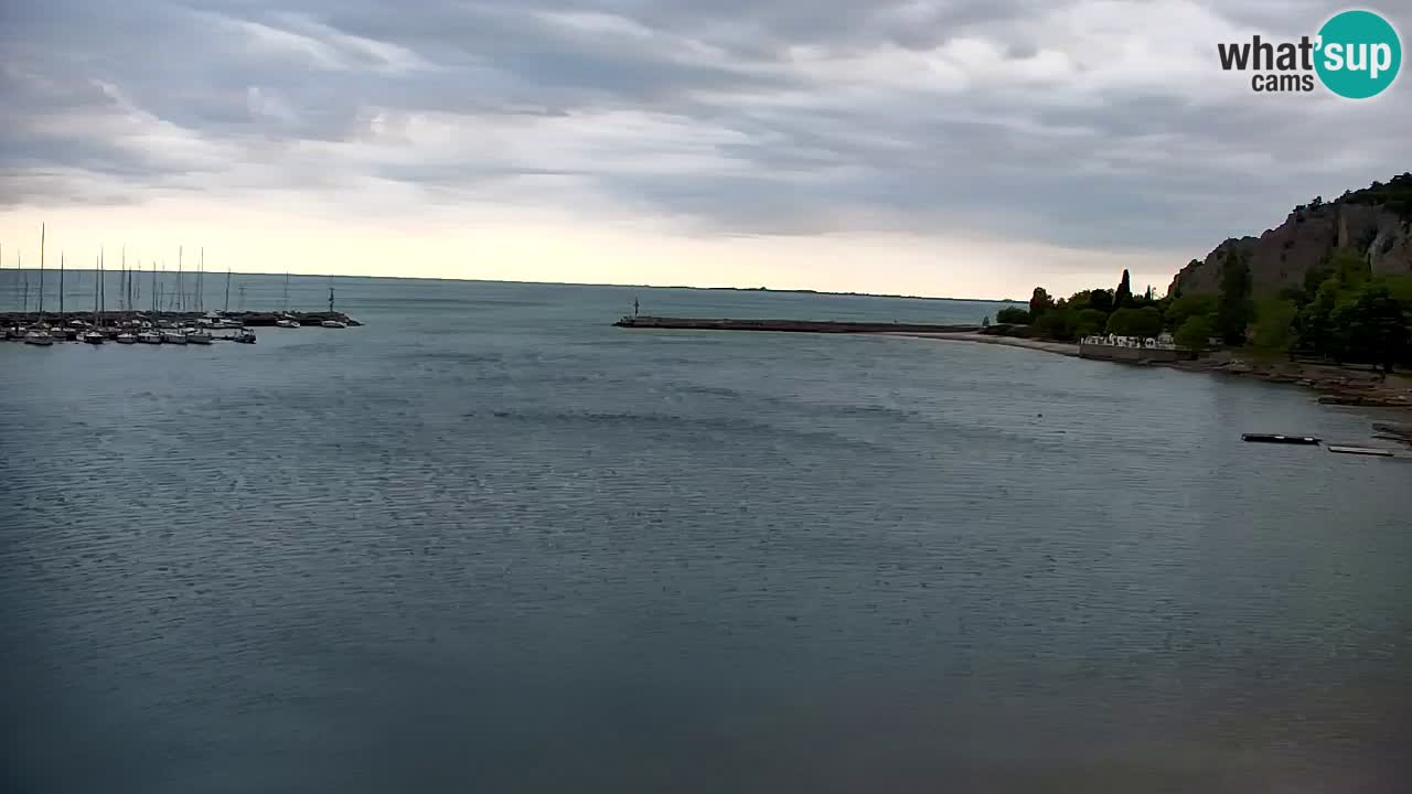 Webcam Sistiana – Vista sulla marina e sulla baia