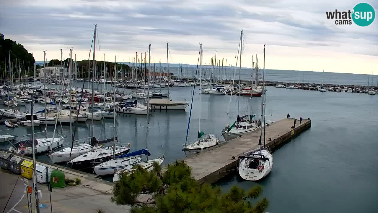 Webcam Sistiana – Blick auf Marina und Bucht