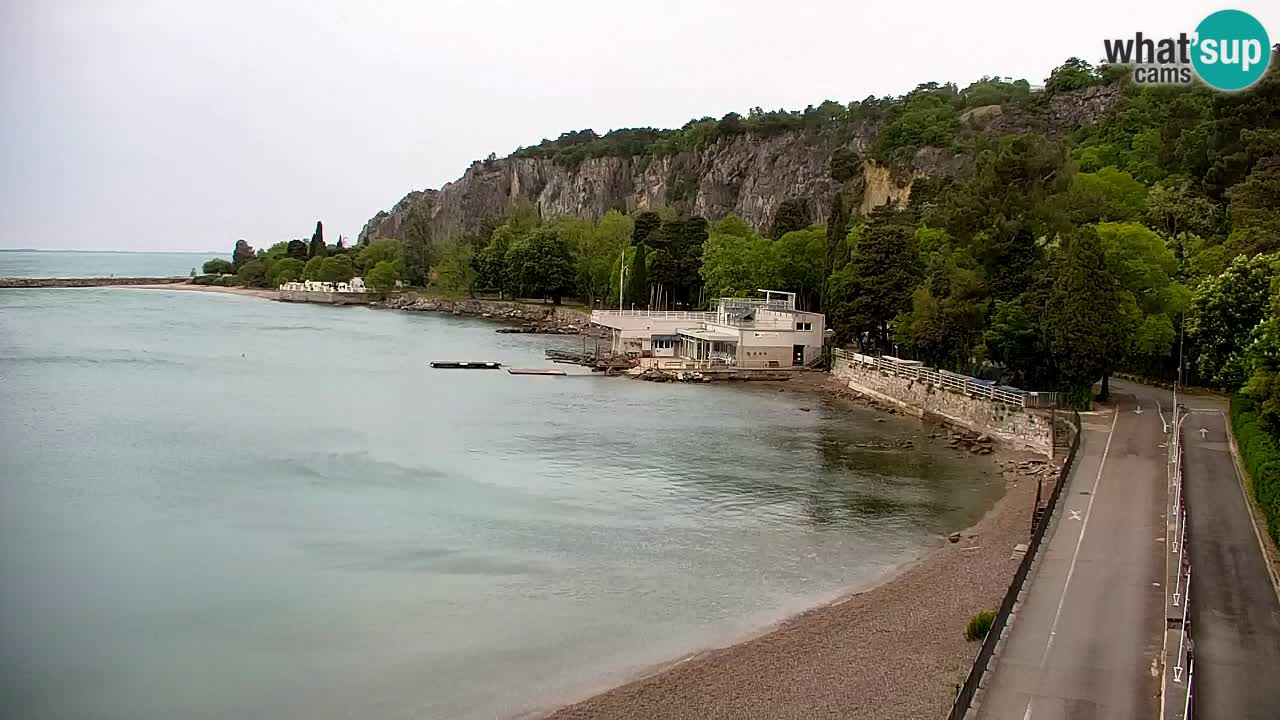 Webcam Sistiana – Vista sulla marina e sulla baia