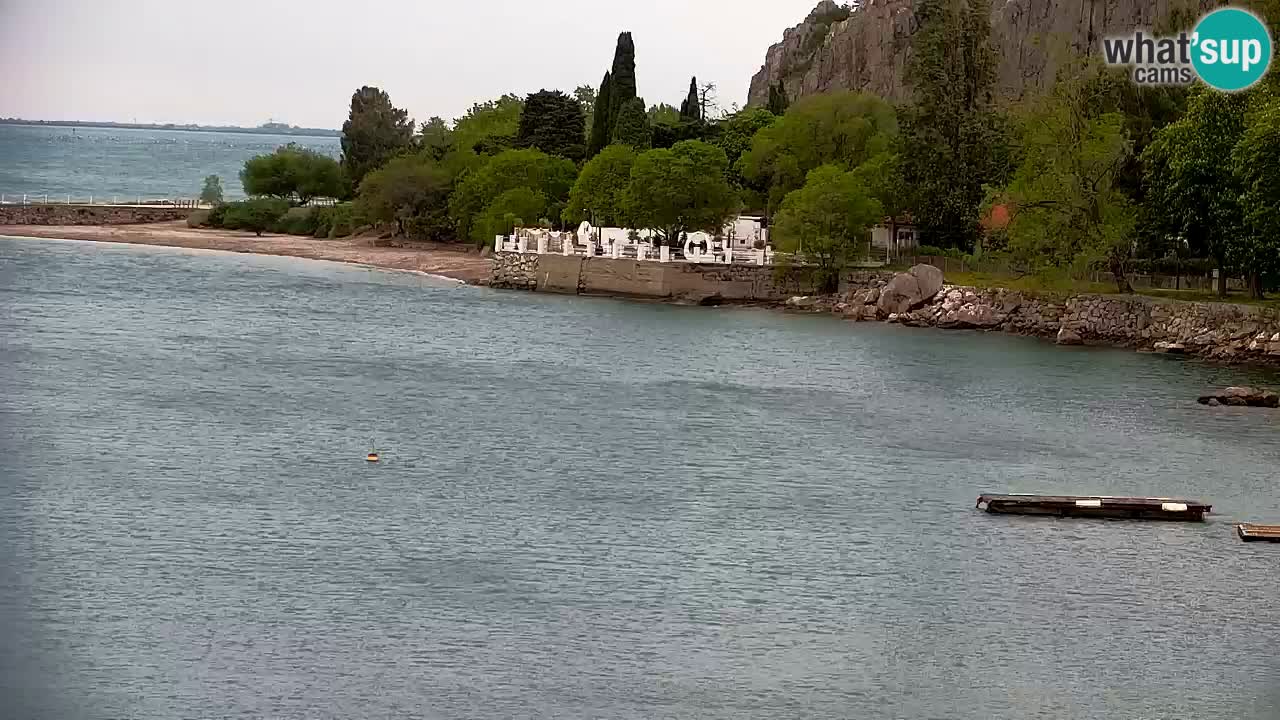 Webcam Sistiana – Vue sur la marina et la baie