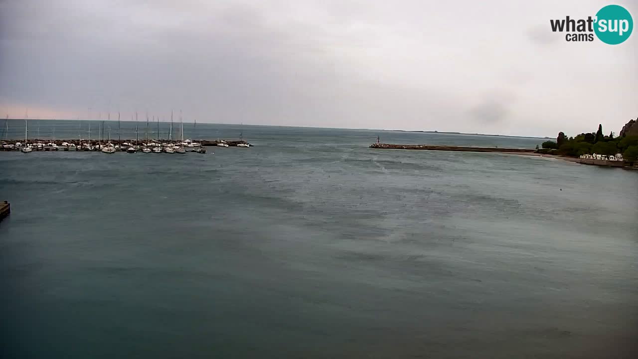 Webcam Sistiana – Vista sulla marina e sulla baia