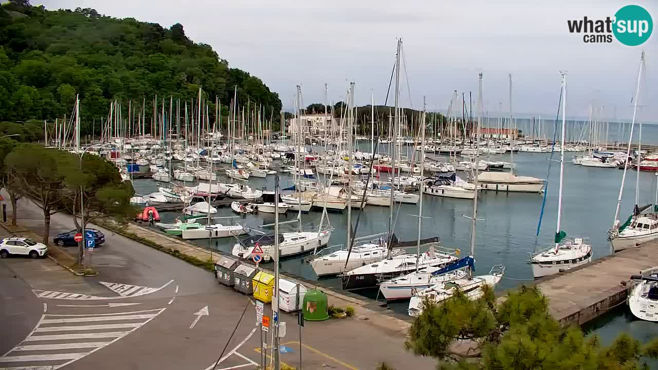 Webcam Sistiana – Vista sulla marina e sulla baia