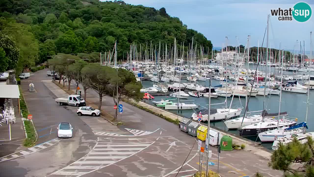 Webcam Sistiana – Blick auf Marina und Bucht