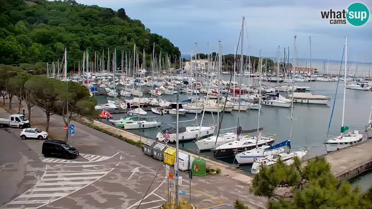 Webcam Sistiana – Vista sulla marina e sulla baia