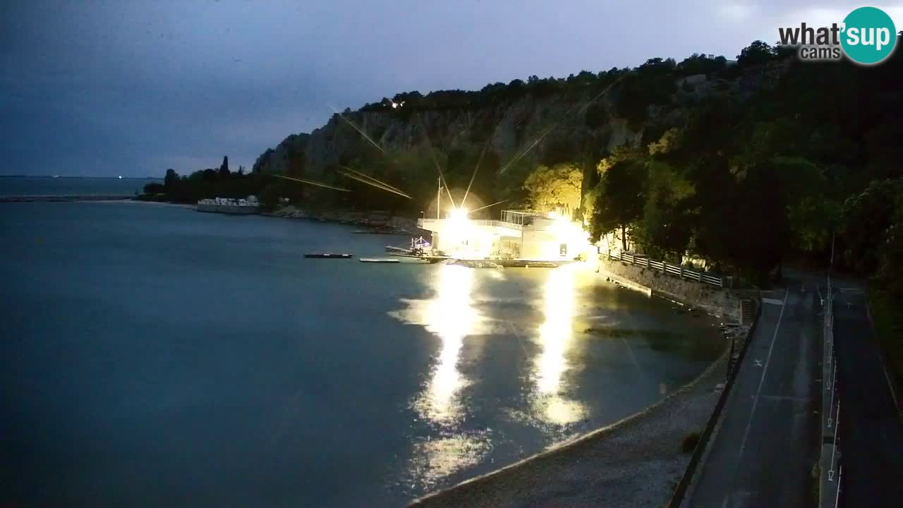 Webcam Sistiana – Vista sulla marina e sulla baia