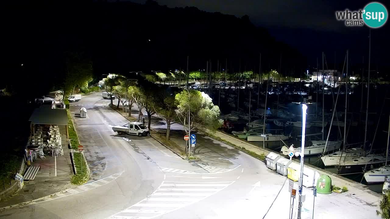 Webcam Sistiana – Vista sulla marina e sulla baia
